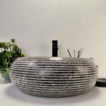 Раковина из мрамора Donut Grey Allur DM-62924 45*45*15 134