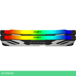 Оперативная память Kingston Fury Renegade Silver/Black 64GB DDR5 RGB XMP (KF564C32RSAK2-64)