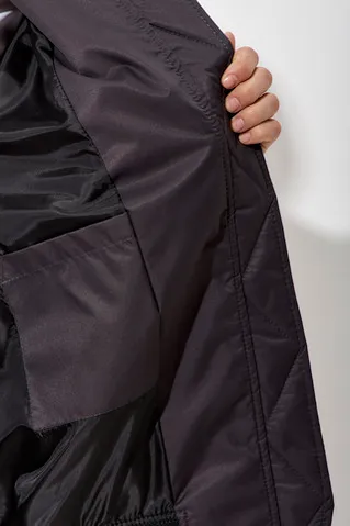 Куртка бомбер в цвете графит