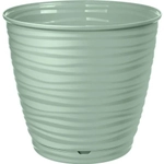 Горшок для цветов Saffron 5,4 л с поддоном (светло-зеленый)