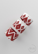 Схема кольца из бисера, узор PEYOTE, мозаичное плетение, четный счет, узор пейот из Miyuki Delica 11/0, файл PDF, RING_424_1