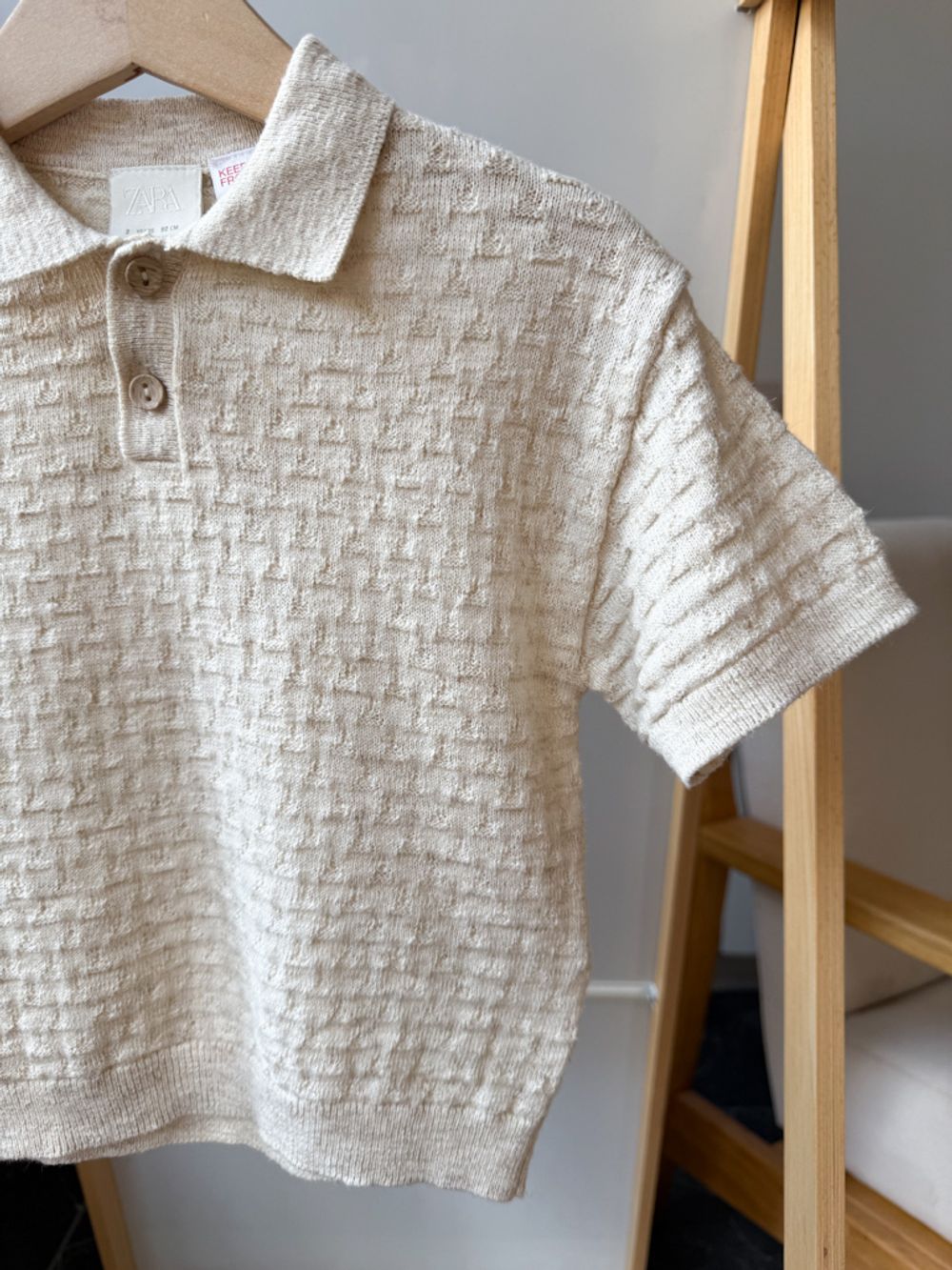 Хлопковое поло Zara, 92