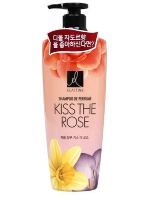 Elastine Парфюмированный шампунь для всех типов волос Perfume Kiss the rose 600 мл