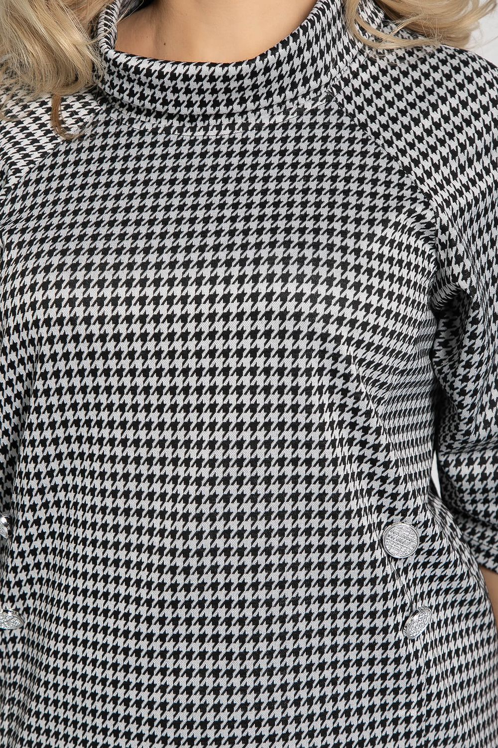 Платье Конфетти (черно-белое) П12688-18 LT Collection