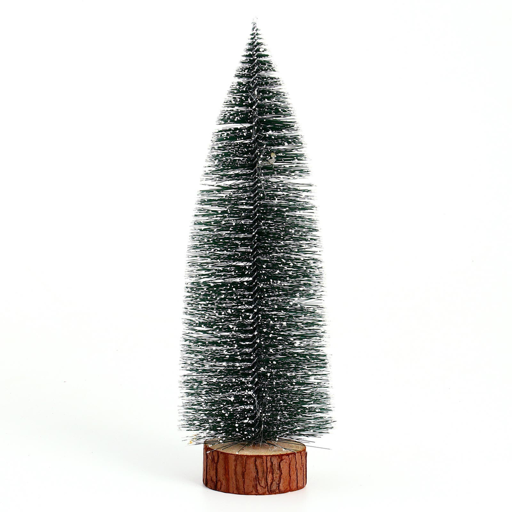 УЦЕНКА Декор «Ёлочка зелёная в снегу», 8 × 8 × 30 см