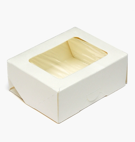 Коробка для пряников Eco tabox БЕЛАЯ 10х8х3.5 см