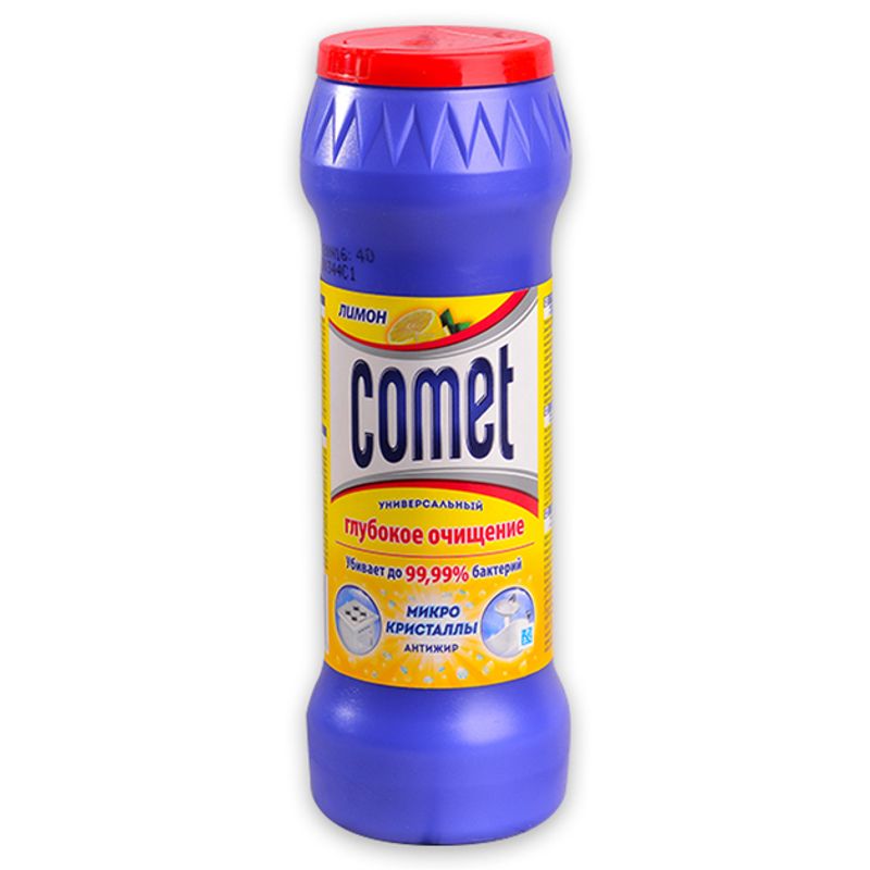 Средство чистящее  Comet лимон с хлоринолом универсал 475 гр/бан 20 бан/кор