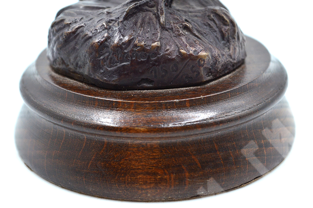 Бронзовая статуэтка «Куропатка». Авт. Лусио Реланьо / Lucio Relaňo. Бронза, литьё. Испания. №150/250