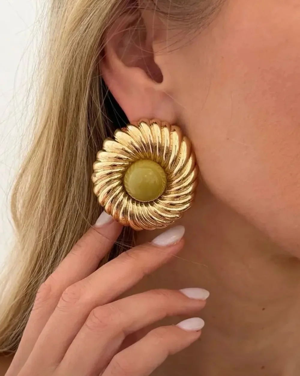 Серьги Аурелия, Золотые