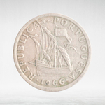 Portugal, 2.50 Escudos, 1966, VF