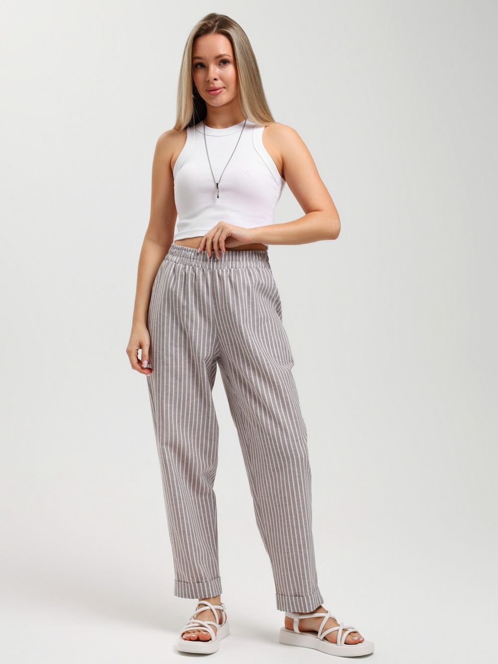 Брюки Летний день-1 Виотекс БЕЖЕВЫЙ