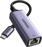 Конвертер USB 3.1 Type C на LAN RJ-45,10/100/1000 Mbps UGREEN 50737