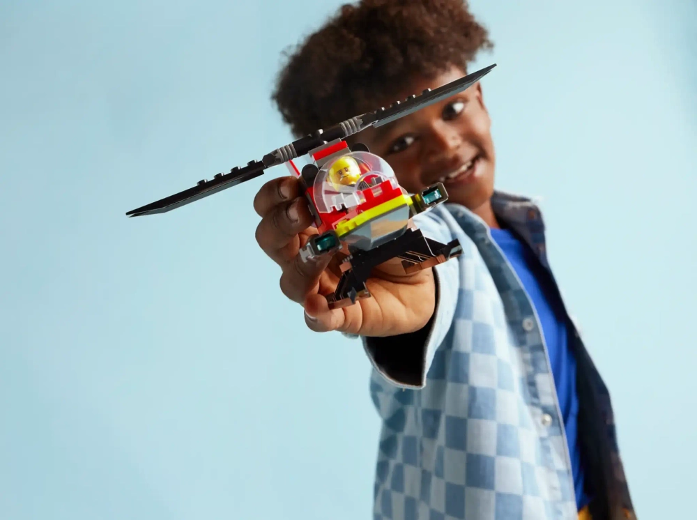 Конструктор LEGO City 60411 Пожарно-спасательный вертолёт