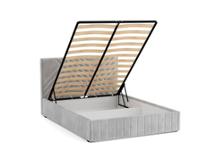 Кровать Гамма 1600 велюр тенерифе грей