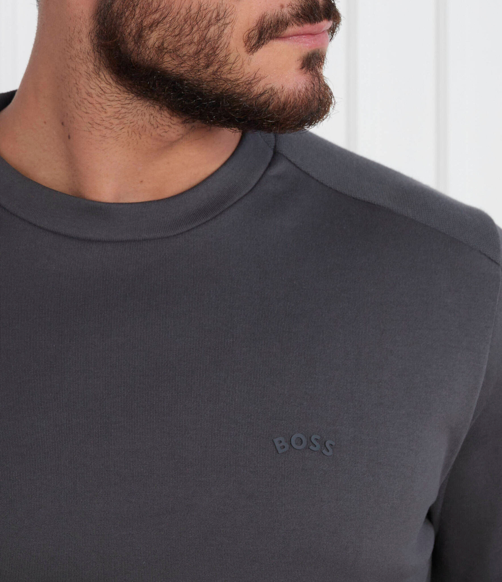 Худи Salbo Curved BOSS GREEN - графитовый(50487999)