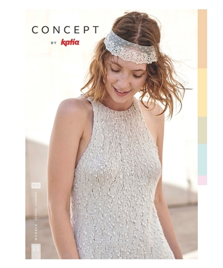 Журнал с моделями по пряже Katia CONCEPT №12
