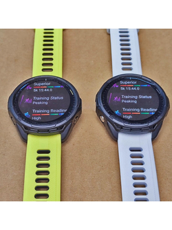 Защитный бампер чехол для часов Garmin Forerunner 965 материал TPU (Черный)
