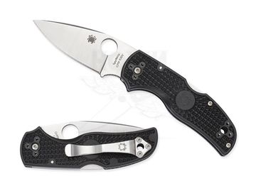 Складной нож Spyderco Native 5 Black 41PSBK5 c клинком из стали CPM-S35VN, рукоять FRN