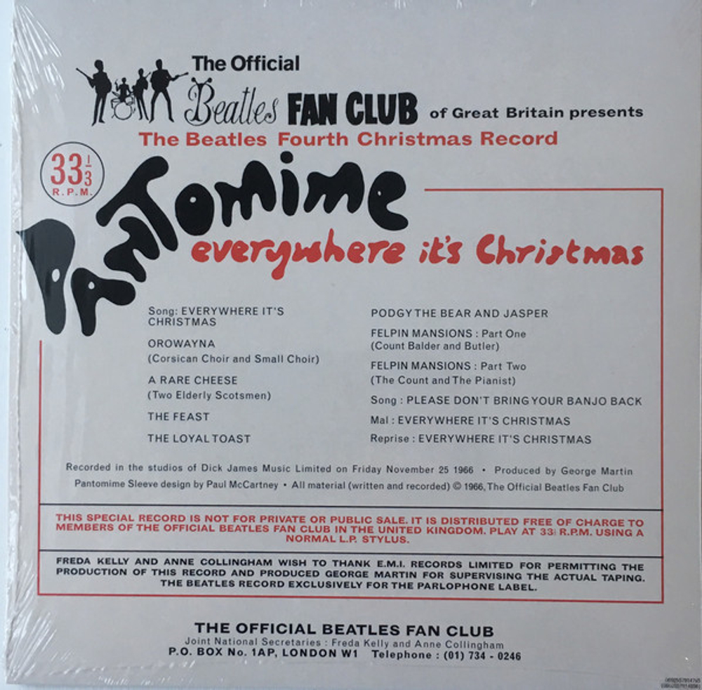 The Beatles / The Christmas Records (Coloured Vinyl)(7x7" Vinyl Single)