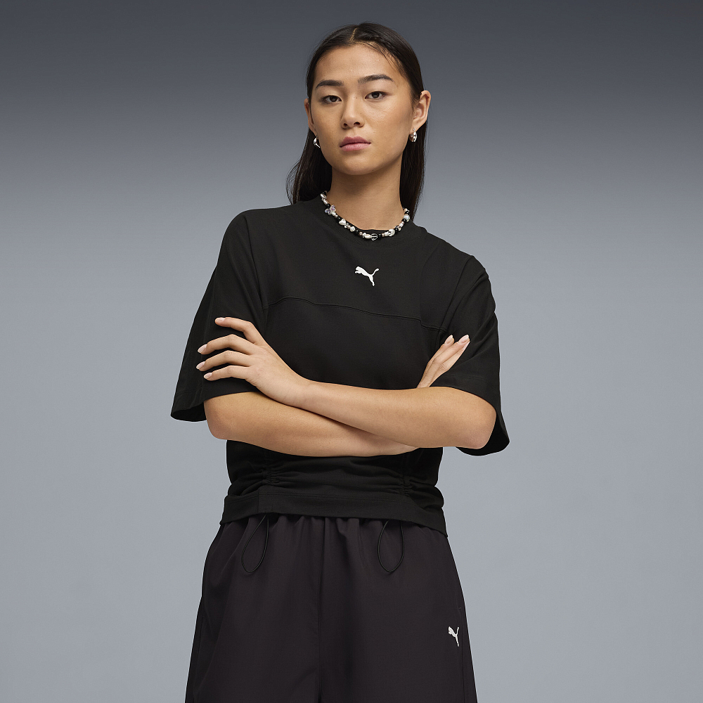 Женская футболка PUMA DARE TO Fitted Waist Tee