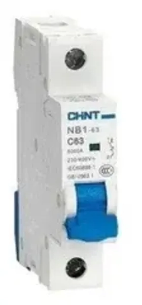 CHINT Авт. выкл. NB1-63 1P 10A 6кА х-ка C (R) 179614 Chint