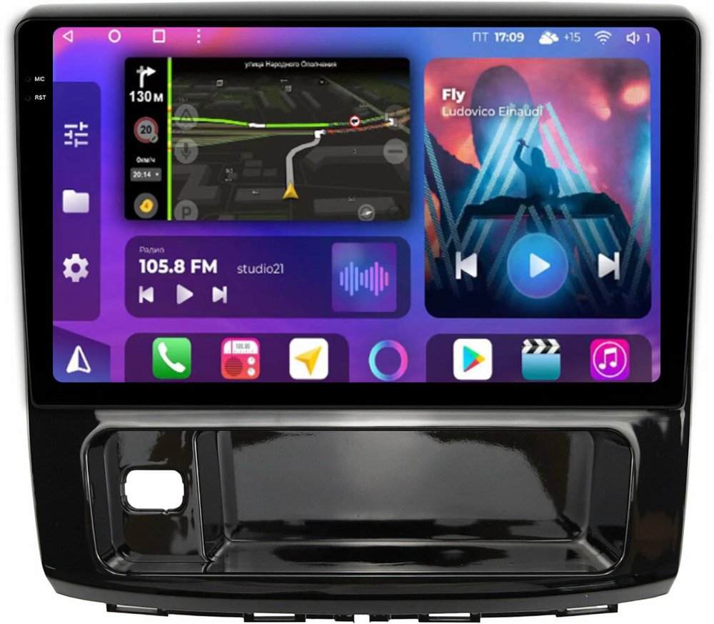 Магнитола для Haval H9 2015-2021 - FarCar BM3275M-2K монитор 10.36" 2K QLED на Android 14, TS10, 4+32Гб, CarPlay, 4G SIM-слот