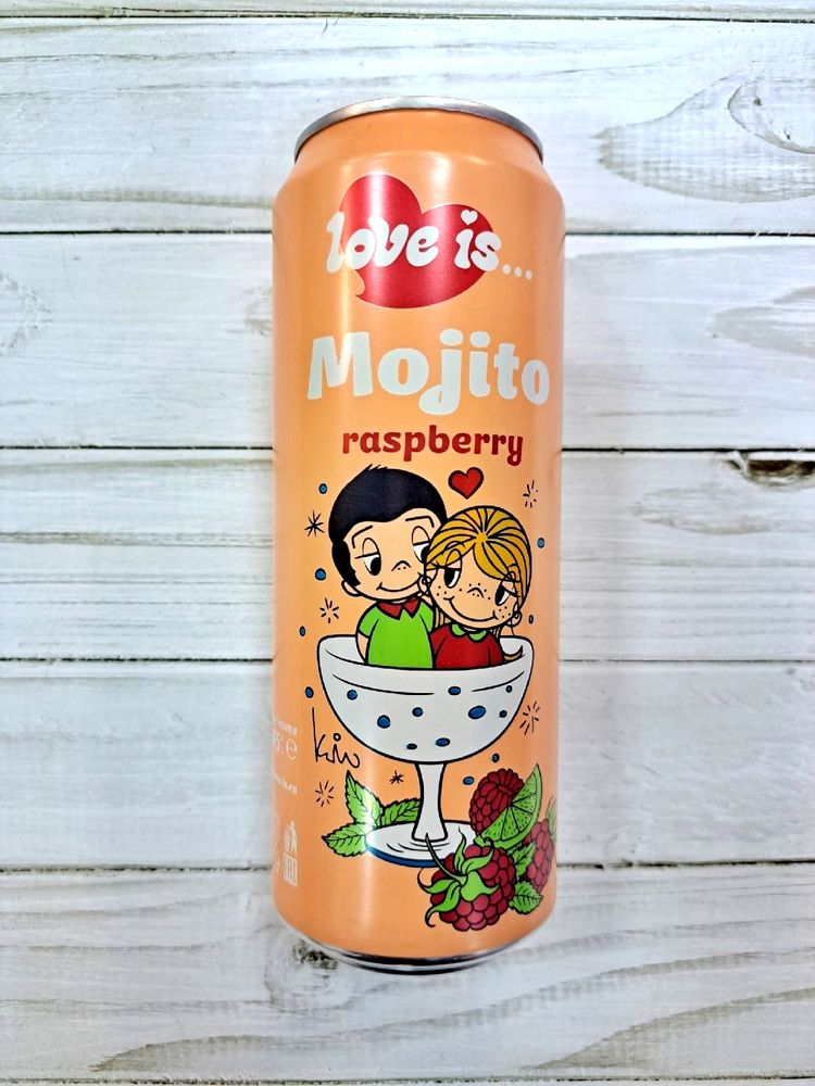 Безалкогольный газированный напиток Love is &quot;Mojito Raspberry&quot;