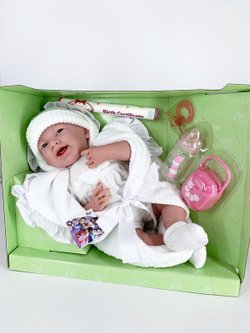 Кукла BERENGUER мягконабивная 39см La Newborn (18786)