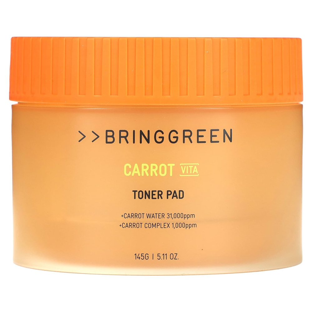 Bringgreen, тонизирующий диск с морковью, 145 г (5,11 унции)