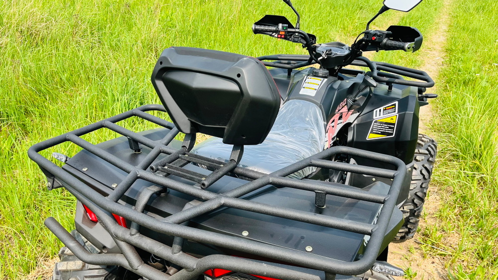 Квадроцикл (комплект для сборки) Explorer 400 Deluxe 4х4 Черный матовый (RR)