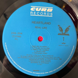 Винтажная виниловая пластинка LP Real Life Heartland (Japan 1984) (Obi)