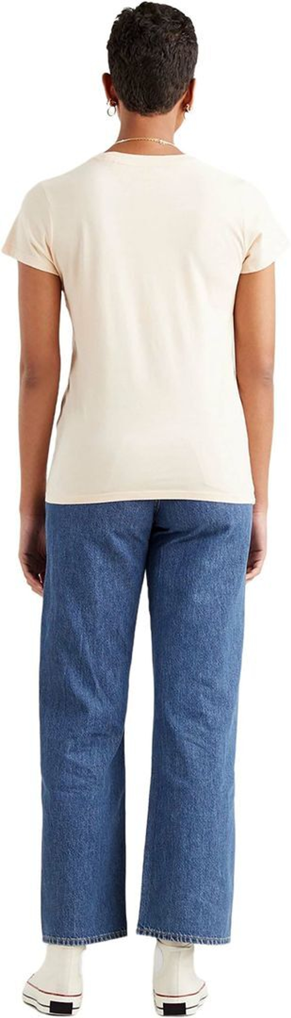 Футболка Levis Levi's Original THE PERFECT TEE REFLECTIVE POSTER LOGO rose
