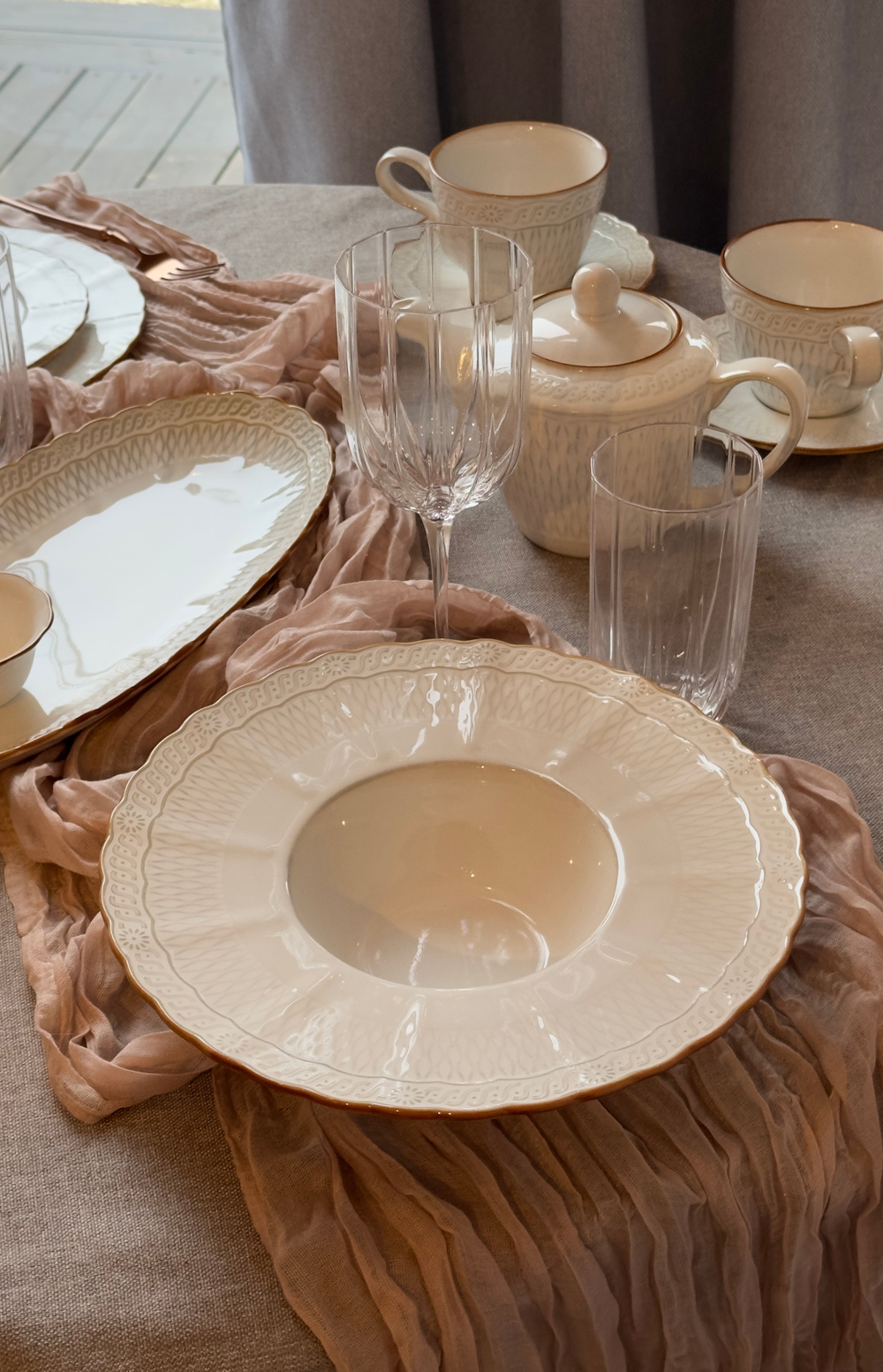 ТАРЕЛКА для пасты 10,5'' 265мм 300мл "Corone Cinzano"