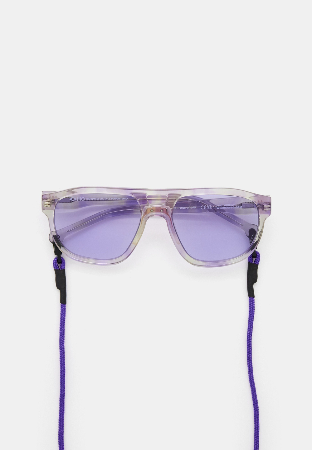 Спортивные очки AVEO Aura / Crystal Purple / Transparent Purple Lens