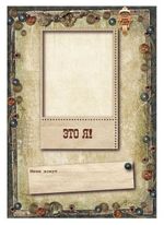 Листы-вкладыши для портфолио школьника, 25 разделов, 30 листов, для мальчиков, ПОРТ-4