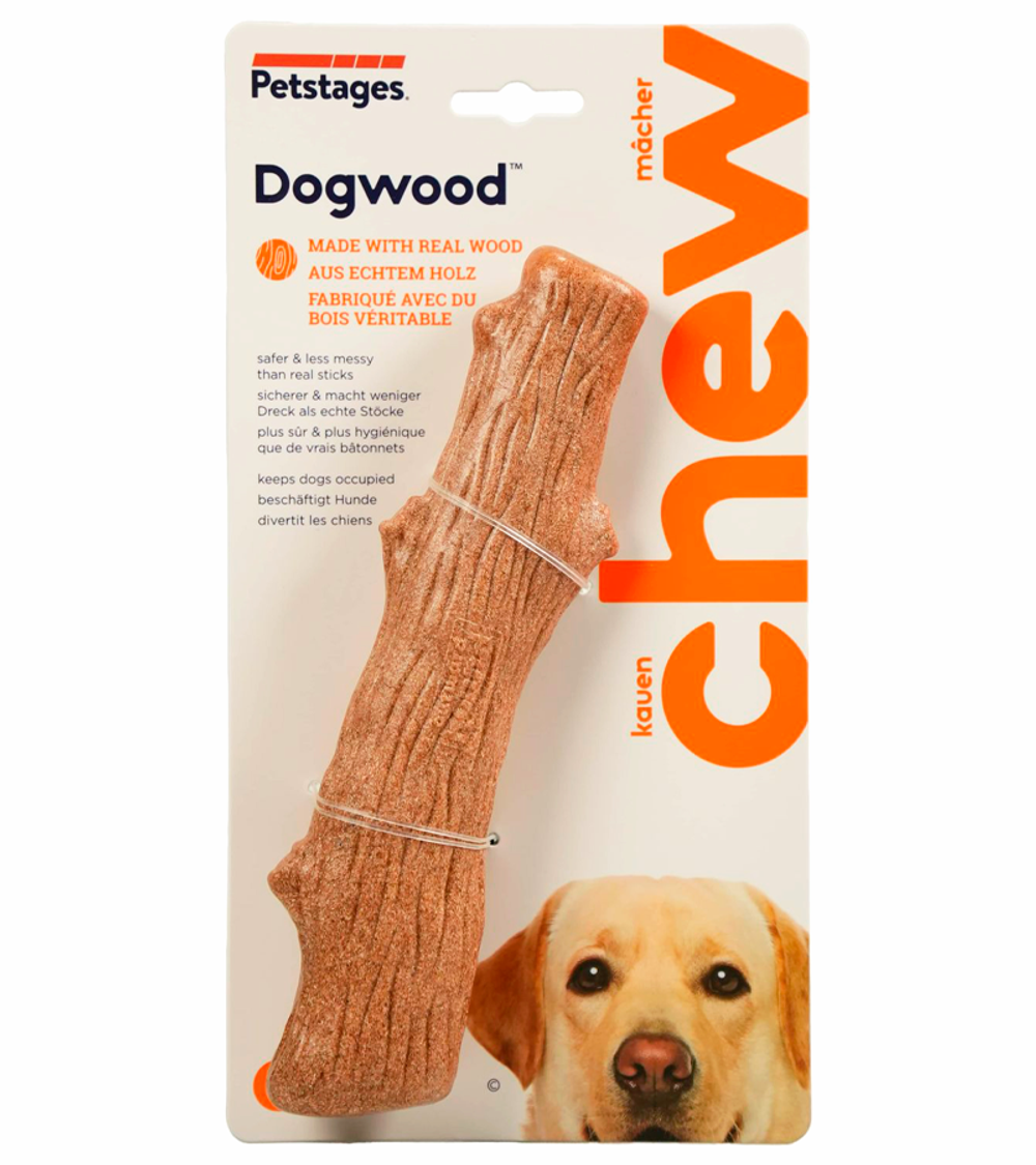 Petstages Игрушка для собак Dogwood палочка деревянная 20см. большая