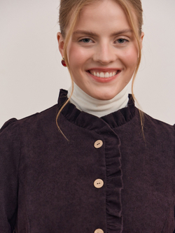 Жакет вельвет укороченный