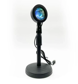 Лампа закат с пультом, напольный светильник