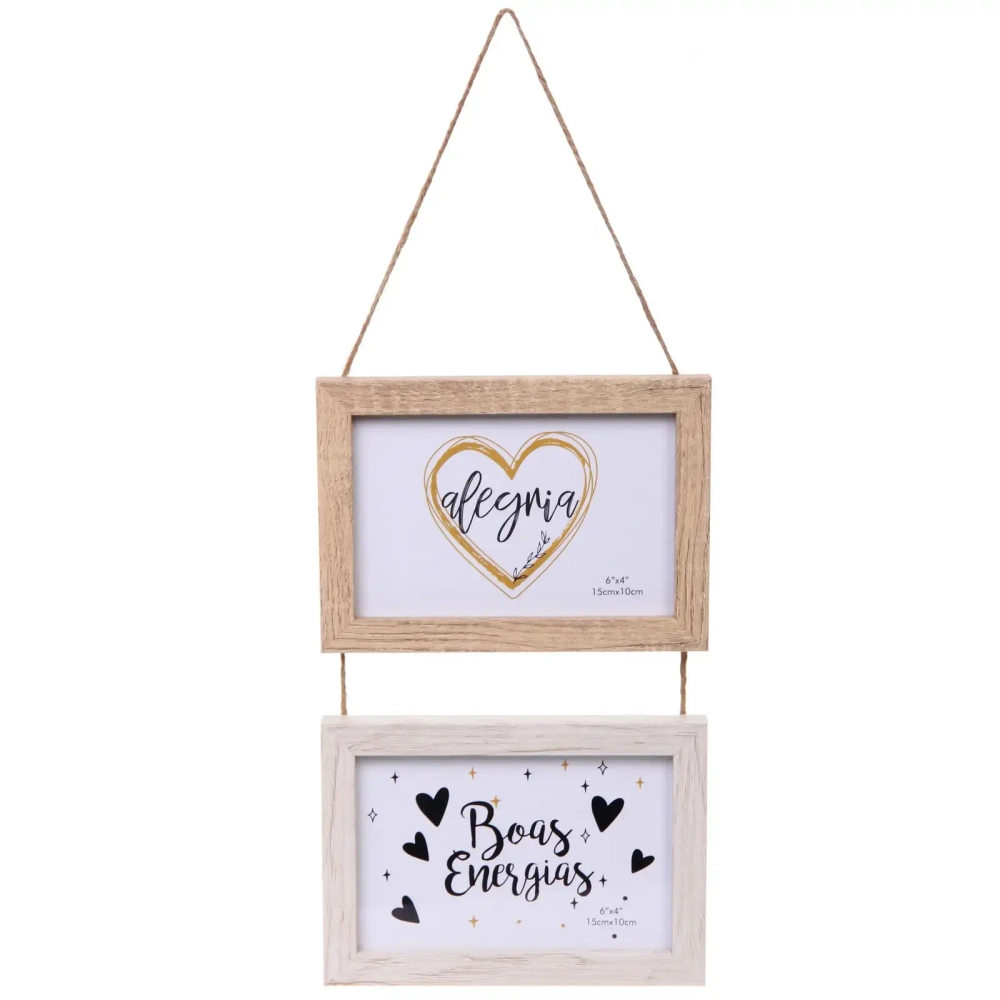 Фоторамка на 2 фото 10*15см «Louise» цвет микс