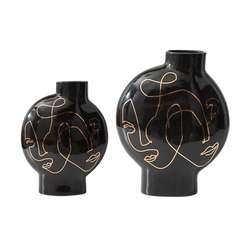 Ваза Faces Print высота 32