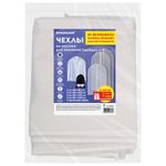 Чехлы для хранения одежды на молнии, КОМПЛЕКТ 12 шт. + 1 чехол + 2 сумки для обуви в подарок, SHAMAANI (ШАМААНИ), 609595