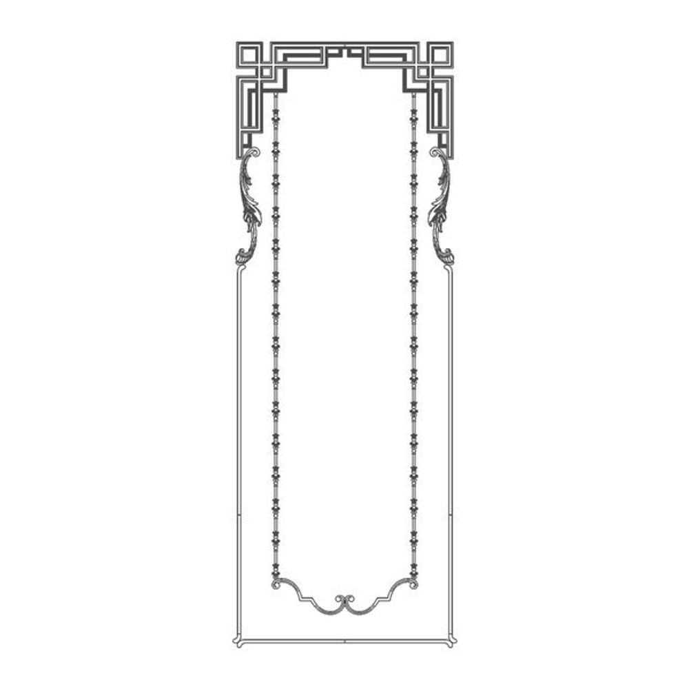 Узел RODECOR Шинуазри 66527CN (2330*860)