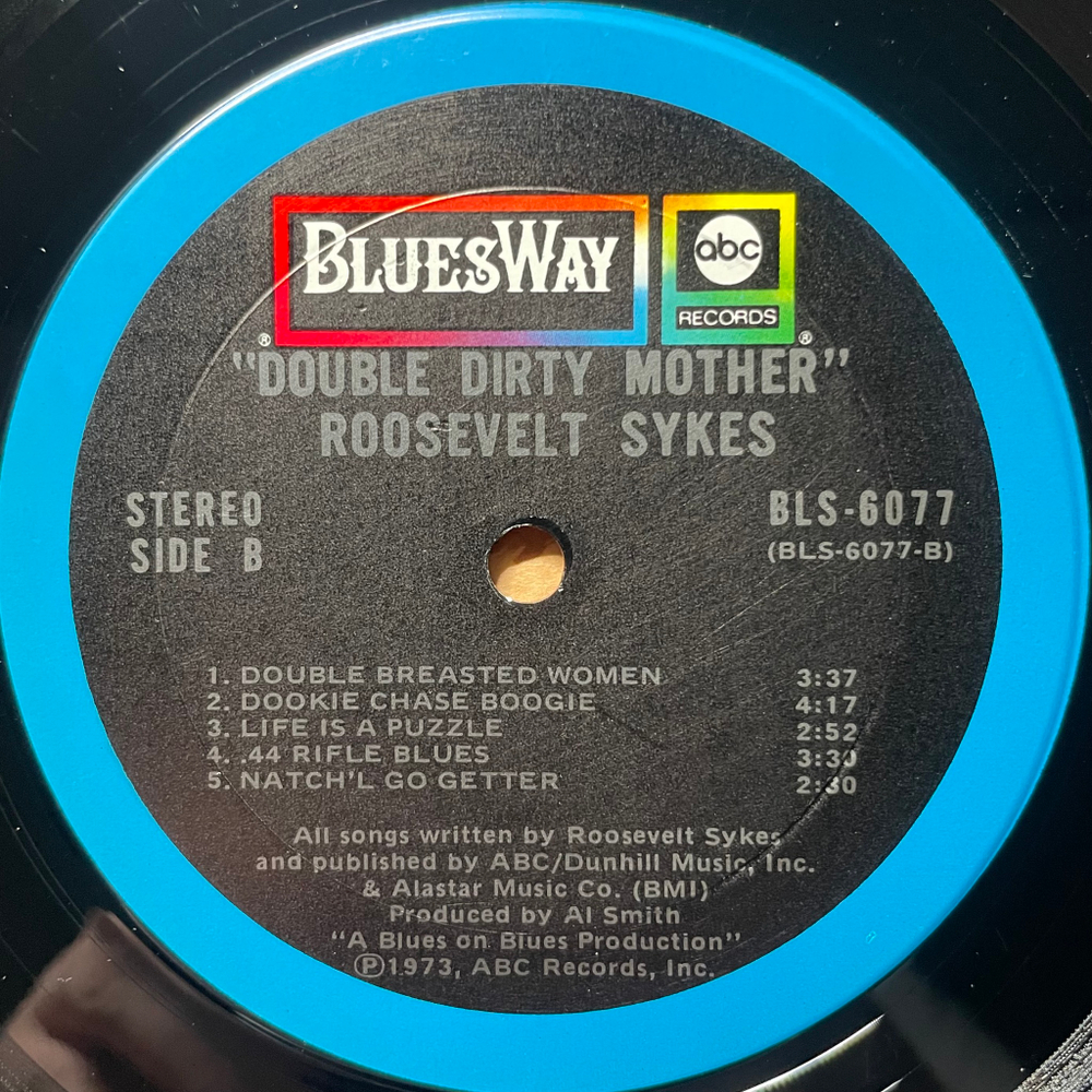 Roosevelt Sykes ‎– Dirty Double Mother (США 1973г.)