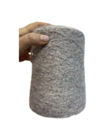 Пряжа на бобине (Италия) 36% хлопок 17% ангорка 13% меринос 34% п/а 100г-510м 345г