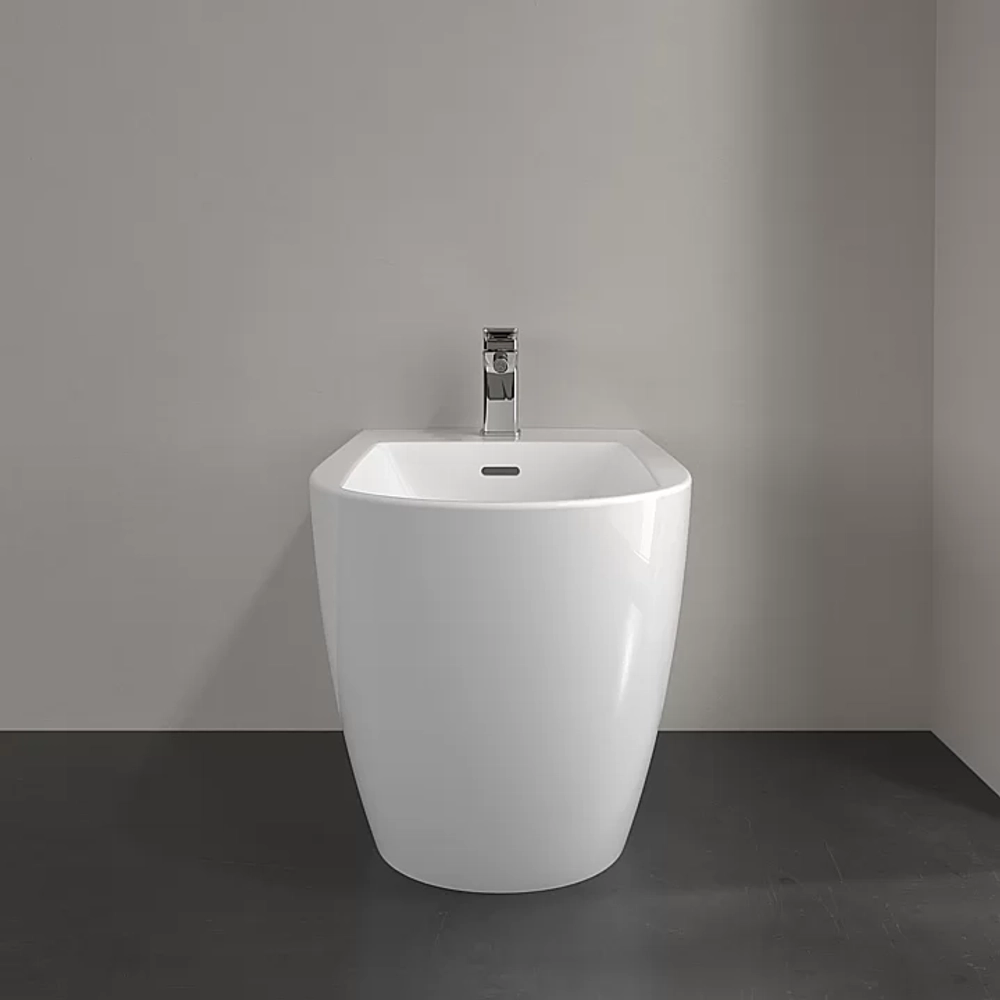 Биде напольное Villeroy&Boch Subway 3.0 44710001 альпийский белый
