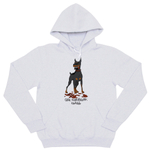 Толстовка "Доберман - себе намордник надень"