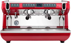 Рожковая кофемашина Nuova Simonelli Appia Life XT 2Gr V 220V red+high groups+easy cream+ economizer (174994)