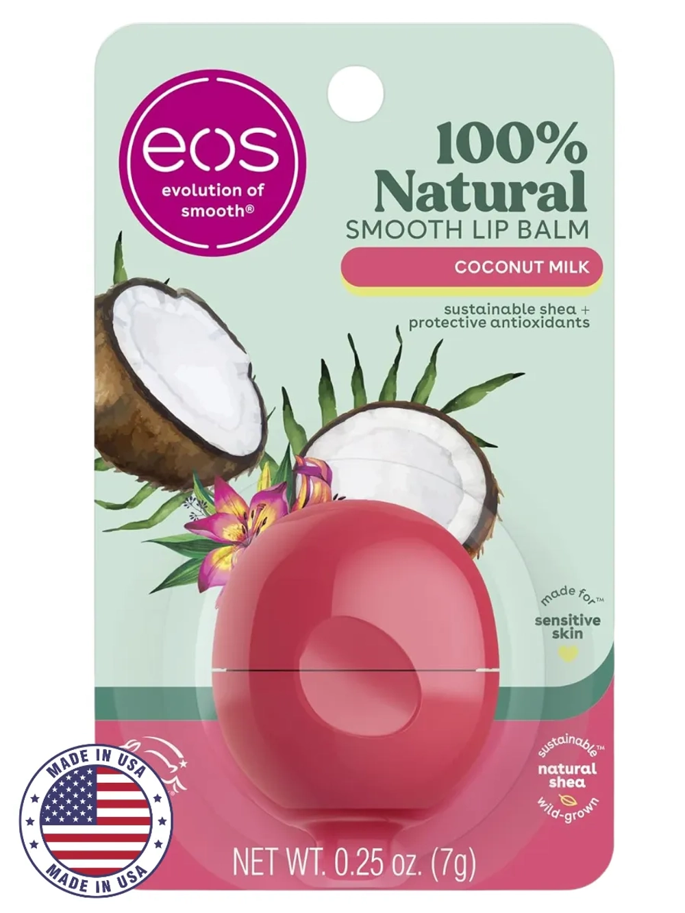 Бальзам для губ 11 кокосовое молоко