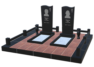 Готовое ритуальное сооружение 2,7м*2,4м (под ключ)