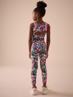 Легинсы для девочки Next E61-282, Черный, Розовый